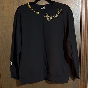 Black Bruins Crewneck